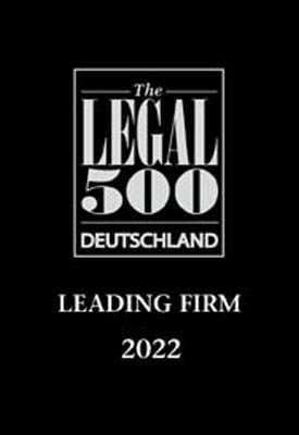 Legal 500 | Leading Firm 2022 Logo